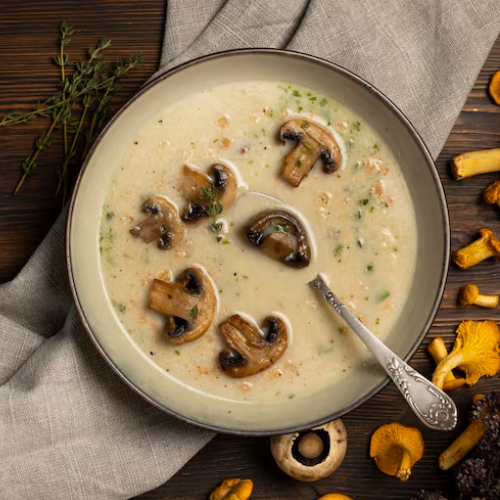 Butter Garlic Mushroom