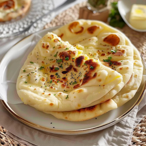 Cheese Garlic Naan
