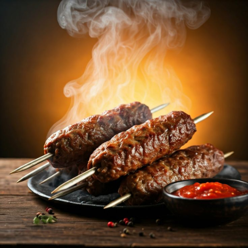 dhabajunction Chicken Seekh Kebab Chicken Seekh Kebab
