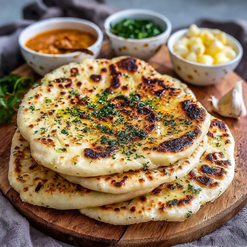 Chilly Garlic Naan
