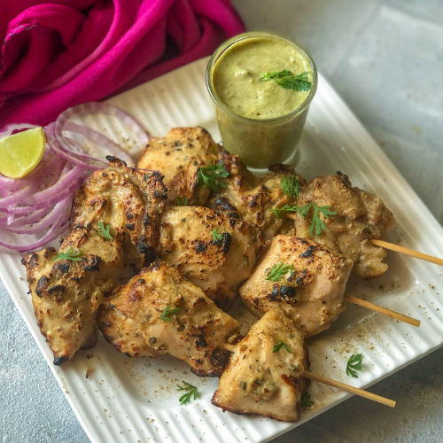 dhabajunction Macca Malai Kebab Macca Malai Kebab