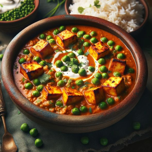 Matar Paneer