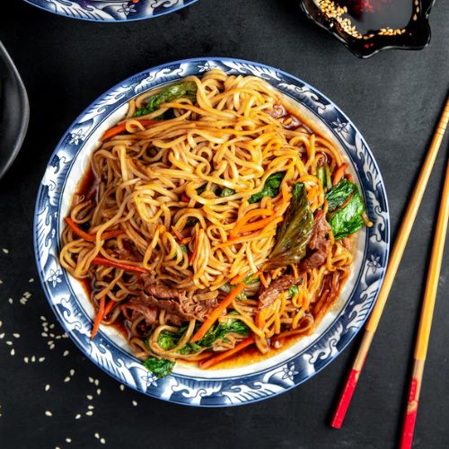 Veg Hakka Noodles