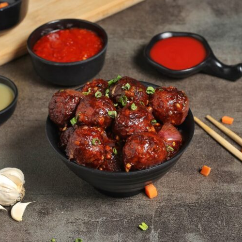 dhabajunction Veg Manchurian (Dry) Veg Manchurian Dry