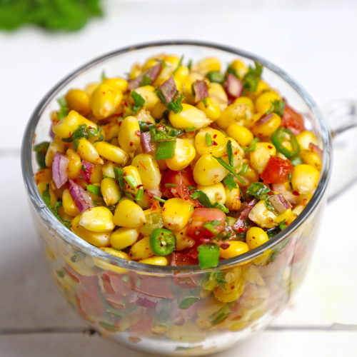 dhabajunction corn chaat Corn Chaat in Indore